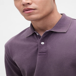 Chemise pour homme, performance écologique, tissu tricoté 100% polyester, manches courtes, service OEM pour le golf et l'usage quotidien - Product Image 6