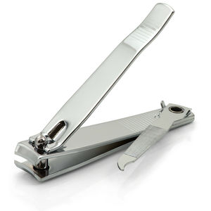Coupe-ongles de poche pour bébé en acier inoxydable avec emballage personnalisé, lame tranchante, ouverture large, lame courbée - Product Image 1
