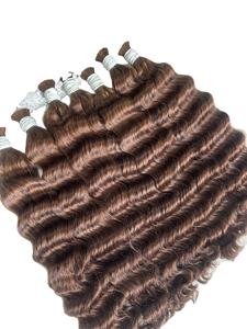 La plus belle vague de corps prix le moins cher cheveux humains vietnamiens naturels couleur brune donneur unique - Product Image 2