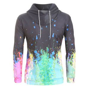 Sudadera con Capucha Informal de Algodón y Felpa, Transpirable, Sublimada, para Hombre, Invierno, Personalizada, Calidad Premium, Nueva Llegada - Product Image 3