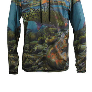 Vêtements de pêche respirants de haute qualité à manches longues pour hommes, sweats à capuche d'été à séchage rapide pour la pêche en plein air - Product Image 5