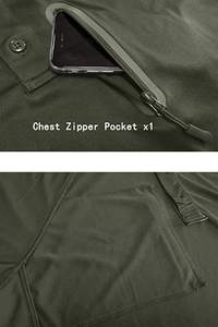 Camisetas Polo Tácticas de Manga Corta y Larga para Hombre, Cómodas, de Algodón y Poliéster, Camisetas Cargo para Actividades al Aire Libre, Personalizables - Product Image 5