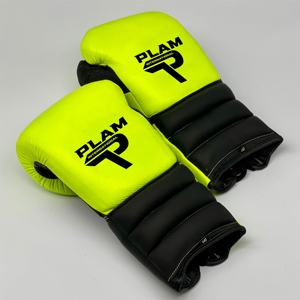 Alta calidad 16oz Classic Cow Hide Leather Hook Loop Sparring Guantes para niños y adultos Tamaños para artes marciales y boxeo - Product Image 1