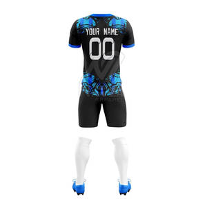 Conjunto de entrenamiento para equipo de fútbol, ligero y transpirable, camiseta y pantalones cortos para practicar - Product Image 2