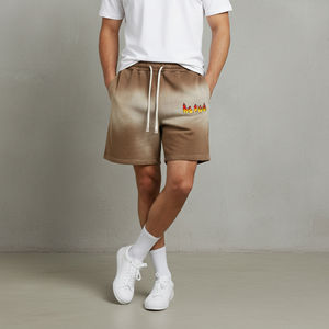 Compre los Pantalones Cortos Deportivos de Moda Más Vendidos para Hombre, Pantalones Cortos Deportivos de Felpa Personalizados con Etiqueta Privada a Precio Económico - Product Image 3