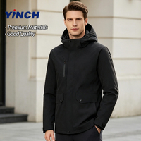 Veste unisexe de luxe durable en matériaux de première qualité, respirante, coupe-vent, imperméable, chaude, avec fermeture éclair
