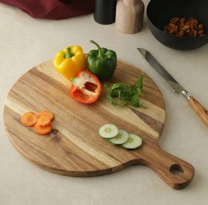 Handmade Wooden Cutting <b>Board</b> Natural Wood Kitchen Chopping <b>Board</b> Wholesale Dining Serving Tableware - Product Image 6