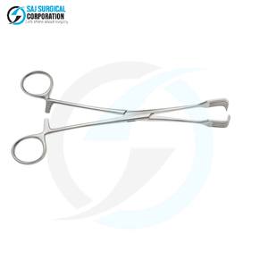 Pinzas Tenaculum Pratt, Herramienta Quirúrgica Manual de Acero Inoxidable para Procedimientos Profesionales de Examen Ginecológico - Product Image 1