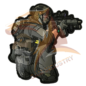 High Quality Soft Pvc Rubber Patches Custom Printed Logo Rubber Badges Fashion Accessories Rubber Pvc Patches - Product Image 2