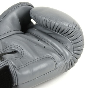 Gants de boxe de qualité supérieure, ajustables, avec logo personnalisé, en cuir véritable, pour l'entraînement et les combats, équipement sportif - Product Image 6
