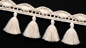 ลูกไม้ฝ้ายทำมือประดับพู่สำหรับผ้าม่านตกแต่งบ้าน - Product Image 2