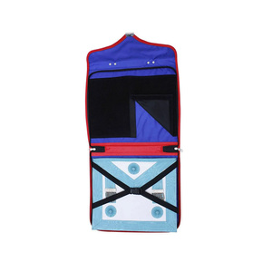 Estuche de Cuero Rojo Personalizado para Mandil de Capítulo de Alto Sacerdote, Maletín de Regalia Masónica, Estuche de Almacenamiento al por Mayor OEM - Product Image 3