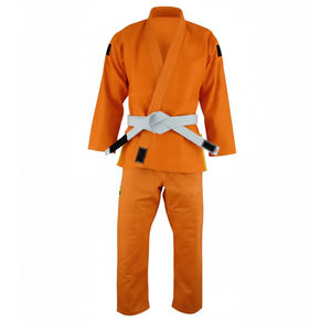 ชุดยูโดบราซิลเลียนยิวยิตสู (BJJ Gi) สีส้ม น้ำหนักเบาพิเศษ ปักลายตามสั่ง สำหรับฝึกซ้อม ชุดยูนิฟอร์มศิลปะการต่อสู้แบบ OEM สำหรับสหรัฐอเมริกา - Product Image 1