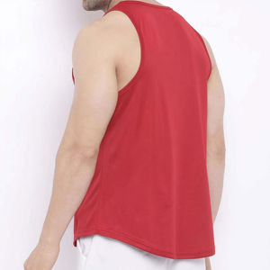 Ropa de Verano, Chaleco Transpirable y de Secado Rápido para Hombre, Camiseta sin Mangas para Gimnasio, Camiseta Deportiva de Algodón sin Mangas para Hombre, para Fitness y Running - Product Image 4