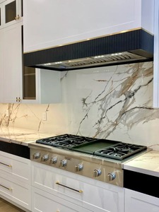 MiyaStone - Losa Grande de Cuarzo Calacatta Gold Impresa en 3D, Ecológica, para Proyectos Residenciales, Venta al por Mayor - Product Image 3