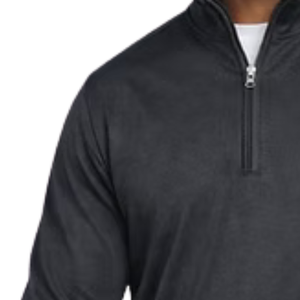 Camiseta Deportiva de Manga Larga con Cierre de Cremallera para Hombre, Color Gris Carbón, para Correr, Entrenamiento, Gimnasio, Fitness, Ropa Deportiva - Product Image 3