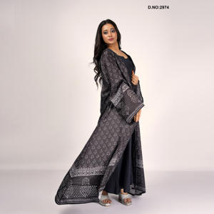 Tissu en fibre de polyester de haute qualité avec broderie Schiffli pour robes de soirée féminines, silhouette droite naturelle - Prix compétitif - Product Image 3