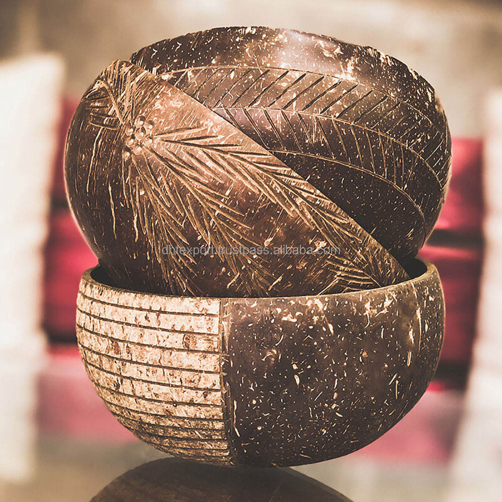 Coconut Carved Bowl