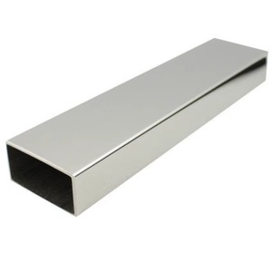 ท่อสแตนเลสทรงสี่เหลี่ยมผิวกระจก SS 304 316 410 สำหรับงานสถาปัตยกรรม - Product Image 1