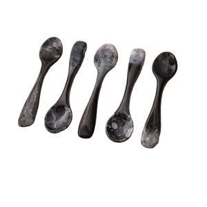 High Quality Handmade Beaded Resin Eco-Friendly Dishwasher <b>Safe</b> Modern Multifunctional Salad Server Spoon Global Salad <b>Tools</b> - Product Image 1