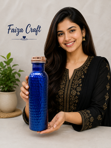 Tabletop <b>Copper</b> Bottle <b>Copper</b> Bottle with Cap Airtight <b>Copper</b> Bottle <b>Screw</b> Cap <b>Copper</b> Bottle <b>Copper</b> Bottle 500ml <b>Copper</b> Bottle - Product Image 1