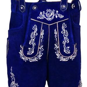 Pantalones Cortos de Cuero TRACHTEN de Alta Calidad para Hombre, Estilo Bávaro, para el Oktoberfest - Product Image 1