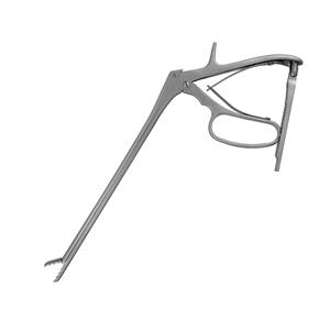 Rongeur chirurgical manuel à cliquet en acier inoxydable, modèle Ferris Smith 9 droit, à mâchoires rainurées de 5 mm, par Grip Surgical - Product Image 5