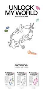 Fromis_9 1er album [Unlock My World] Version aléatoire Musique pop coréenne sur papier - Product Image 2