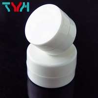 (SAMPLE) Pot de crème en plastique blanc 5ml 10ml, écologique et recyclable, pour nettoyant visage, crème contour des yeux, sérum et lotion miniatures