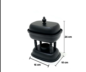 Premium Silver Stainless Steel Chafing Dish Elegant Buffet <b>Food</b> Warmer for Home Hotels Restaurants Catering Equipments - Product Image 2