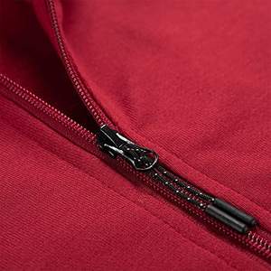 Haut court de survêtement pour femme, de haute qualité, de créateur, à rayures et passepoil réfléchissant, XL, éco-responsable, avec fermeture éclair personnalisée, logo stylé, grande taille - Product Image 3