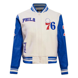Womens NBA <b>Retro</b> Classics Varsity <b>Jacket</b> Stylish Vintage Basketball Inspired Letterman <b>Jacket</b> for Women - Product Image 1