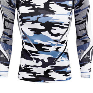 Uniforme de Compresión Deportiva para Hombre, Diseño Personalizado, para Gimnasio, Entrenamiento, Running, Transpirable y de Secado Rápido - Product Image 2