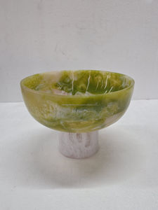 ชามเรซินที่โกนหนวดทำด้วยมือทำจากเรซินแบบหมุนได้เต็มรูปแบบทำด้วยมือทันสมัยชามดินทำจากเรซินดีไซน์ไดโนเสาร์ - Product Image 5