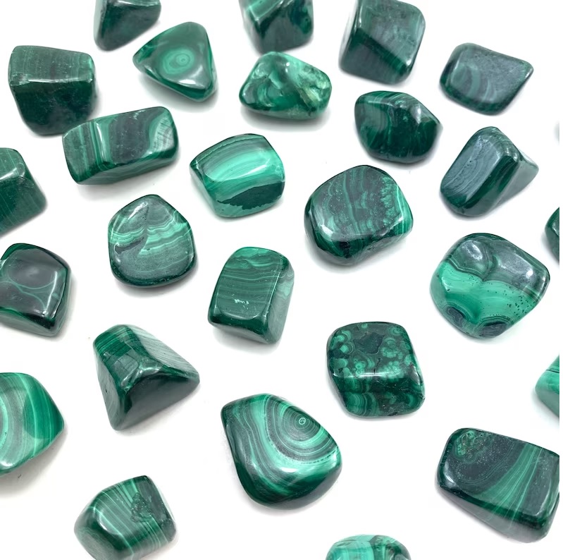 Malachite Tumbles