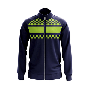 Unisex Sporty Full Sleeve <b>Zip</b>-<b>Up</b> Hooded Fleece Jacket Color Blocking Breathable Knitted Polyester Track <b>Top</b> Side Stripe Short - Product Image 1