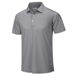 Camisa de Hombre de Algodón Premium Antiarrugas con Estampado, Transpirable, de Manga Corta |   Uniforme de Golf Casual para Negocios con Logotipo Personalizado OEM - Product Image 1