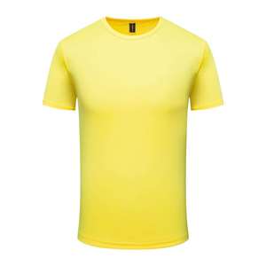เสื้อยืดคอกลมแขนสั้นผ้าโพลีเอสเตอร์ 100% สำหรับฤดูร้อน รับผลิตตามสั่ง ขายส่ง พร้อมสกรีนโลโก้ เสื้อยืดกีฬาแห้งเร็วสำหรับผู้ชาย - Product Image 5