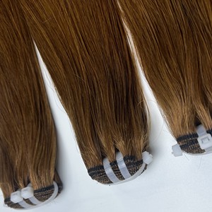 Extensions de cheveux vierges brutes au prix de gros Paquets de cheveux droits avec dentelle HD transparente - Product Image 6