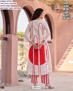 Bandhani Zariya Classic Cotton <b>Women's</b> Floor-Length Quick Dry Sun Protection All Seasons <b>Kurta</b>/Kurti Set - Product Image 2