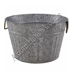 Ensemble de jardinières en métal contemporain pour plantes d'intérieur, décoration élégante pour la maison et le bureau, pots de fleurs décoratifs pour petits espaces - Product Image 2