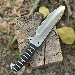 Cuchillo de Supervivencia para Caza y Camping, Hoja Fija de Acero al Carbono de Grado Industrial de Alta Calidad, Punta Caída, Afilado Extremo, 12 OEM, Marca UA Supplies - Product Image 5