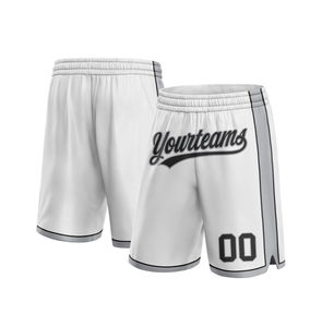 Nouveaux shorts de basket-ball pour hommes à la mode, impression numérique personnalisée, taille élastique, respirant, en maille, séchage rapide, vêtements de sport OEM - Product Image 4
