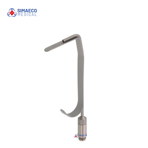 Retractores Nasales Manuales de Fibra Óptica Maliniac 9x45mm 11cm de Acero Inoxidable para Cirugía y Examen ORL con Certificación CE ISO - Product Image 2