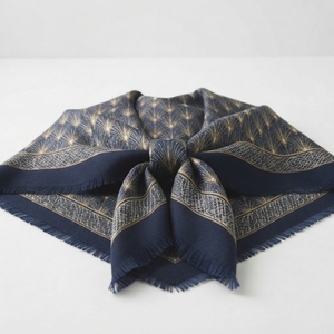 Wholesale Solid Color Knit Shawl <b>Women</b> Winter Warm Soft Long Oversized Cashmere Style Fringe Scarf Wrap in Stock Custom Logo - Product Image 3