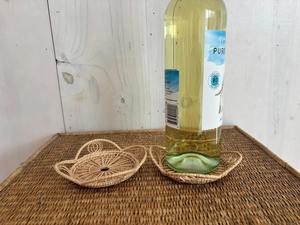 Posavasos de Ratán Atemporal con Forma Floral, Perfecto para Cafés de Playa, Restaurantes, Hoteles y Resorts, Manteles Individuales y Decoración de Comedor de la India - Product Image 5