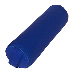 Yoga Bolster <b>Rectangular</b> <b>Cushion</b> Purple Cotton Canvas Washable 27x10x5.5 Inches for Yoga Exercise and Meditation Support - Product Image 2