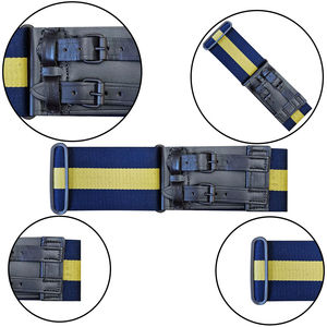 Nuevo Modelo 2026, Mejor Servicio OEM ODM, Logotipo Personalizado, Cinturón Ajustable de Alta Resistencia y Calidad, Azul y Amarillo - Product Image 5