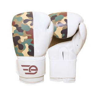 Gants de boxe professionnels personnalisés avec logo, en cuir PU, pour entraînement, sac de frappe, MMA, gym, fitness - Product Image 1