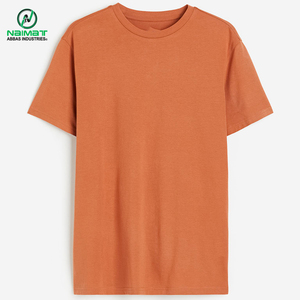 เสื้อยืดสีส้มผู้ชาย ระบายอากาศได้ดี ทรงปกติ คอกลม สวมใส่สบาย คุณภาพสูง ผลิตสำหรับตลาดสหรัฐอเมริกาและยุโรป - Product Image 3